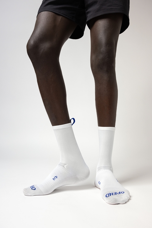 OPEND Socks 4/4 2.0 Signature White- sport socks - 03