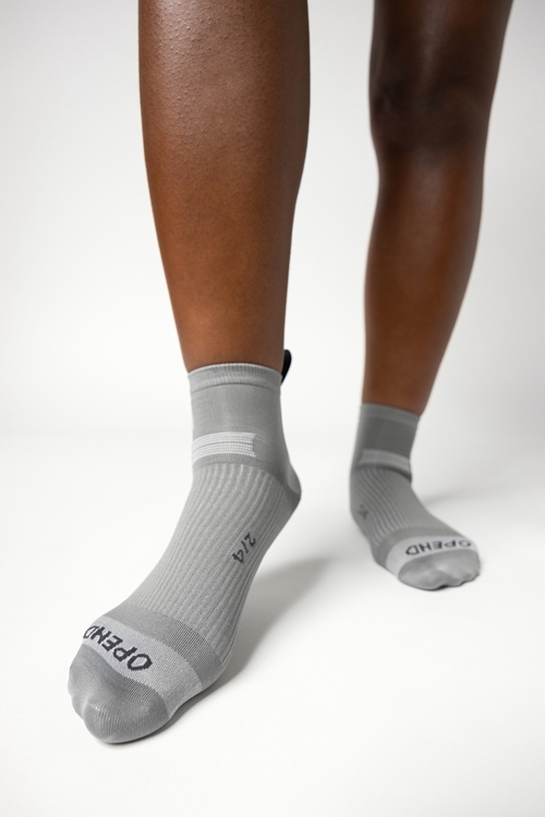 OPEND Socks 2/4 2.0 Community Grey- Sport Socken - 02