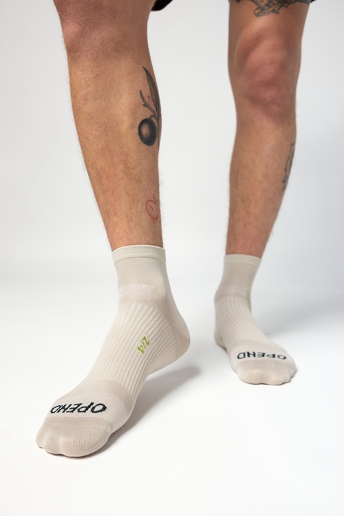 OPEND Socks 2/4 2.0 Smoke- sport socks - 02