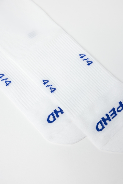 OPEND Socks 4/4 2.0 Signature White- Sport Socken - 05