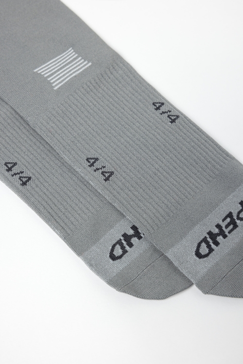 OPEND Socks 4/4 2.0 Community Grey- Sport Socken - 05