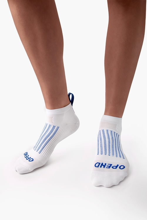 OPEND Socks 1/4 Signature white- Sport Socken - 02