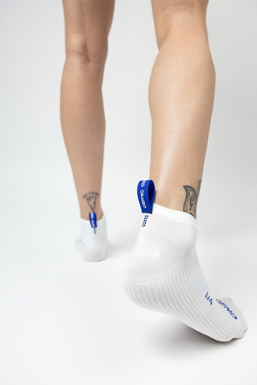 OPEND Socks 1/4 2.0 Signature White- sport socks - 04