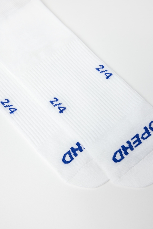 OPEND Socks 2/4 2.0 Signature White- Sport Socken - 05