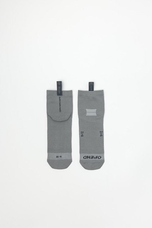 OPEND Socks 2/4 2.0 Community Grey- Sport Socken - 01