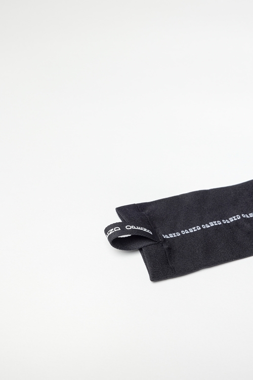 OPEND Socks 3/4 2.0 Black on Black- Sport Socken - 06
