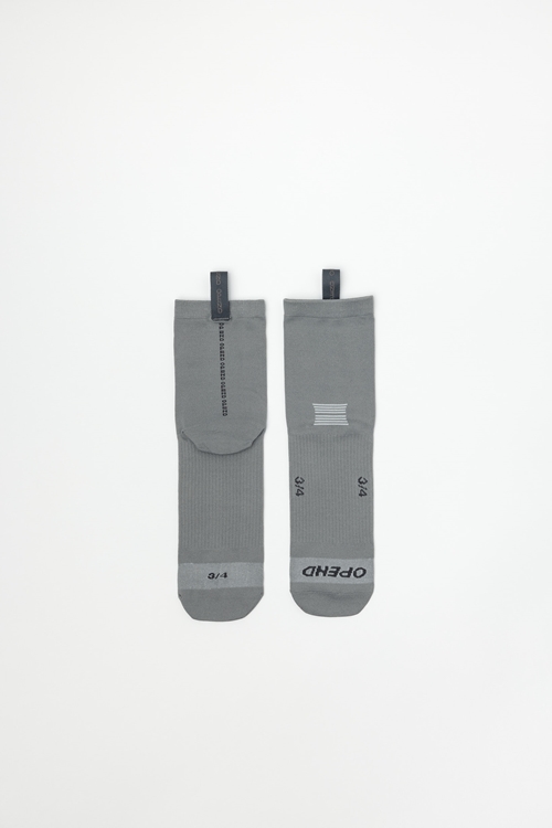 OPEND Socks 3/4 2.0 Community Grey- Sport Socken - 01