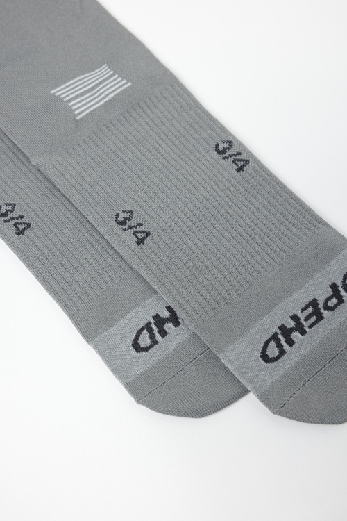 OPEND Socks 3/4 2.0 Community Grey- Sport Socken - 05