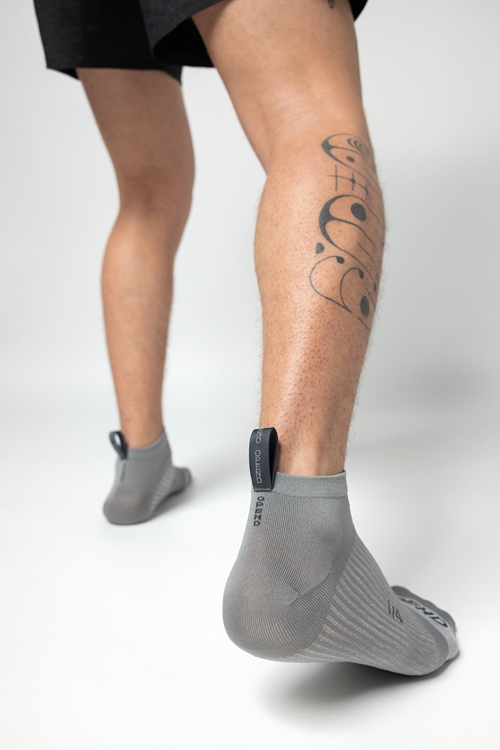 OPEND Socks 1/4 2.0 Community Grey- sport socks - 04