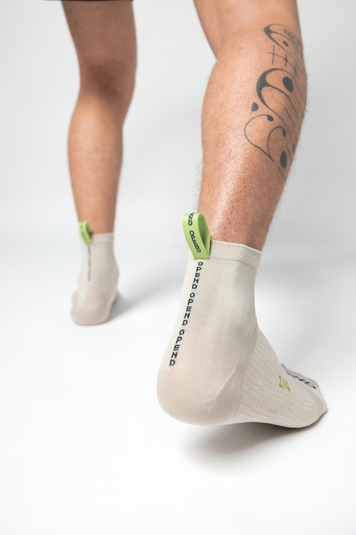 OPEND Socks 2/4 2.0 Smoke- Sport Socken - 04