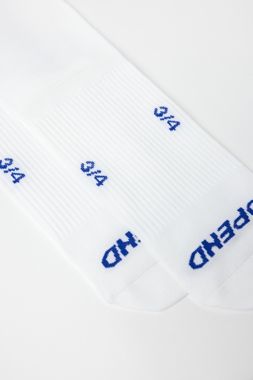 OPEND Socks 3/4 2.0 Signature White- Sport Socken - 05