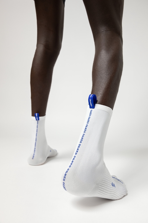 OPEND Socks 4/4 2.0 Signature White- sport socks - 04